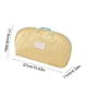 thumbnail image 3 of Bolsa organizadora de ropa interior de viaje | Gran capacidad para guardar sujetadores y bragas | Azul, beige y amarillo | 27 x 17,5 x 11 cm | Organizador de armario, 3 of 6