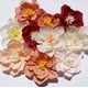 thumbnail image 2 of Xiao Hua flores de papel crepé de 20 cm para decoración de pared, bodas, fondos florales, baby shower, fiestas de cumpleaños, fotos, arcos, guarderías, color rosa., 2 of 4