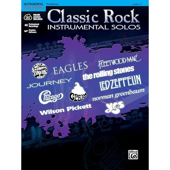 Pre-Owned Pop Instrumental Solo: Classic Rock Instrumental Solos: Trombone: Level 2-3 (Other)