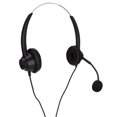 thumbnail image 4 of Auriculares para teléfono con conector dual de 3,5 mm, binaurales, volumen ajustable, con cable, servicio de atención al cliente, auriculares con micrófono para PC y empresas, 4 of 12