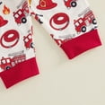 thumbnail image 4 of CAUYDY Baby Boy Shower Gifts Newborn Going Home Outfits Boys Preemie Boys Clothing Romper Pants Hat 3PCS Layette Set Infant Clothes 6-18Months (Sizes 0-3 Months,Beige), 4 of 7