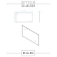 thumbnail image 2 of Wyndham Collection Sheffield 60" Wood Double Bathroom Vanity in White/Espresso, 2 of 4