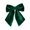 M, variant on Green Christmas Bow Decorations, 12" Velvet Fabric Ornaments for Door & Wall, Festive Home Party Arrangement Accents, Emerald Forest Hue, Wired Ribbon, Elegant Holiday Curb Appeal​, S