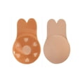 thumbnail image 5 of PULLIMORE 2 Pair Rabbit Ear Self Adhesive Invisible Bra Breast Lifting Push Up Strapless Backless Nipple Covers for Wedding Party, 5 of 7