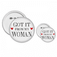 thumbnail image 1 of Kit de Conception de Badges et Boutons pour la Saint-Valentin pour Ma Femme, 1 of 3