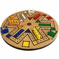 thumbnail image 1 of Juego de mesa Fast Track Wooden Aggravation con 6 piezas de colores, 1 of 5