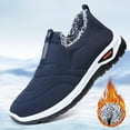 thumbnail image 3 of Men'S Slip-On Winter Running Shoes - Slip-Resistant Rubber Sole, Cushioned Insole - Lightweight Sneakers for Gym, Jogging, Everyday - Sneakers - Easy Slip-On Closure - Cold Weather Athletic Footwear, 3 of 8