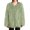 Green, variant on Kids Girls Shaggy Short Coat V Neck Open Front Shag Plush Jacket Winter Fashion Solid Warm Base Faux Fur Coat