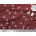 thumbnail image 3 of Soimoi Viscose Chiffon Fabric Triangle Block Print Fabric by Yard 42 Inch Wide, 3 of 3