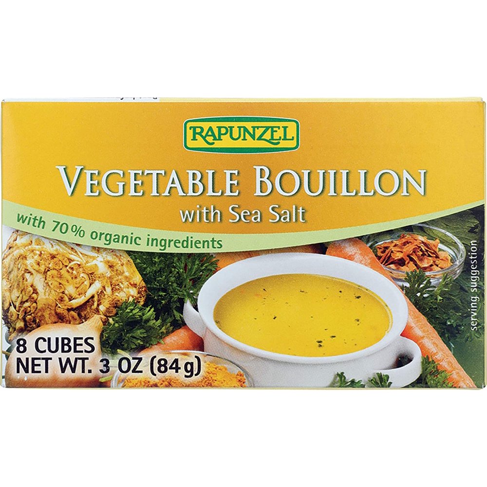 Rapunzel Organic Vegetable Bouillon w/ Sea Salt, 2.97 oz
