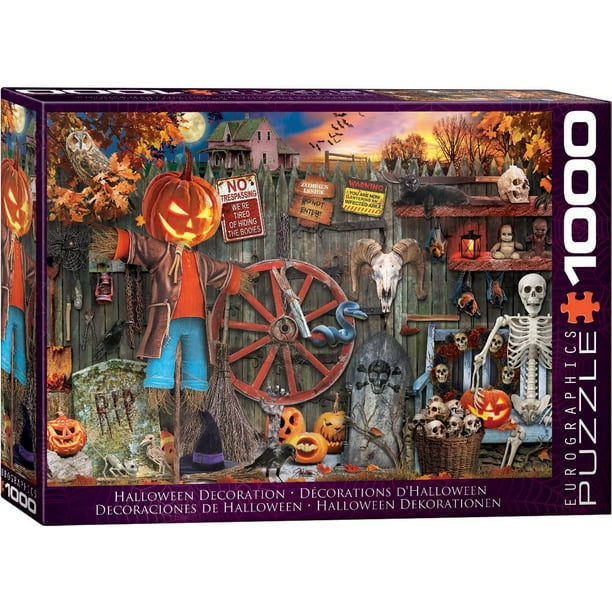 Puzzle EuroGraphics para decoración de Halloween, 1000 piezas