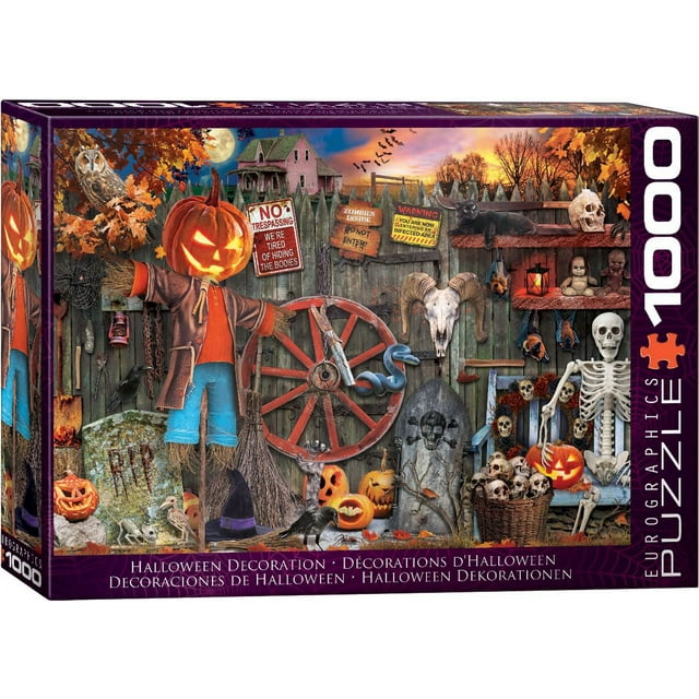 Puzzle EuroGraphics para decoración de Halloween, 1000 piezas