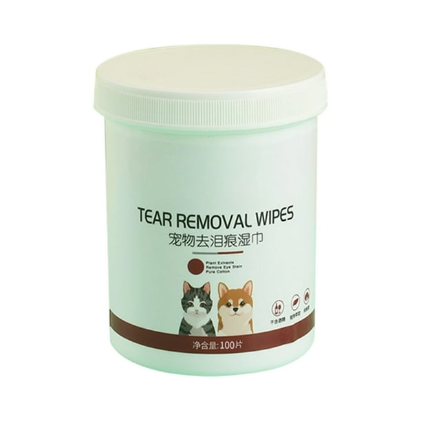 Toallitas para manchas de lágrimas de mascotas. Potente eliminador de manchas de lágrimas. Cuidado suave para las zonas sensibles de los ojos. ¡Proteger la salud está aquí, en este momento!