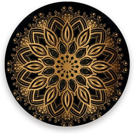 

Hyjoy Mexican Talavera Tile Style Round Coasters for Drinks Absorbent Heat Resistant Coaster for Tabletop Protection Suitable for Kinds of Cups Wooden Table Cool Home Decor 4pcs