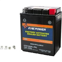 Fire Power Battery CTX14AHL / CB14L-A2 Sealed Factory Activated