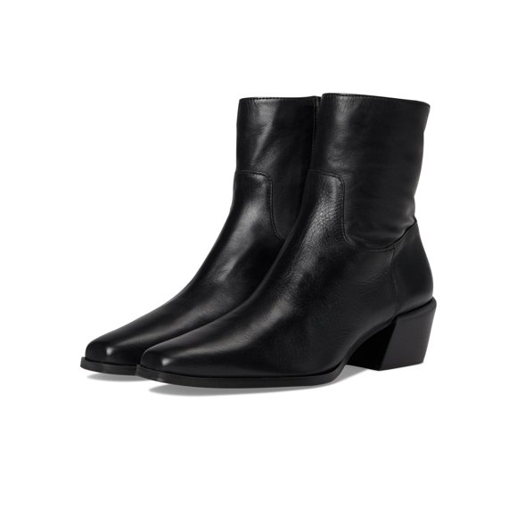 Botín Steve Madden Daney para mujer, piel negra 7.5 US