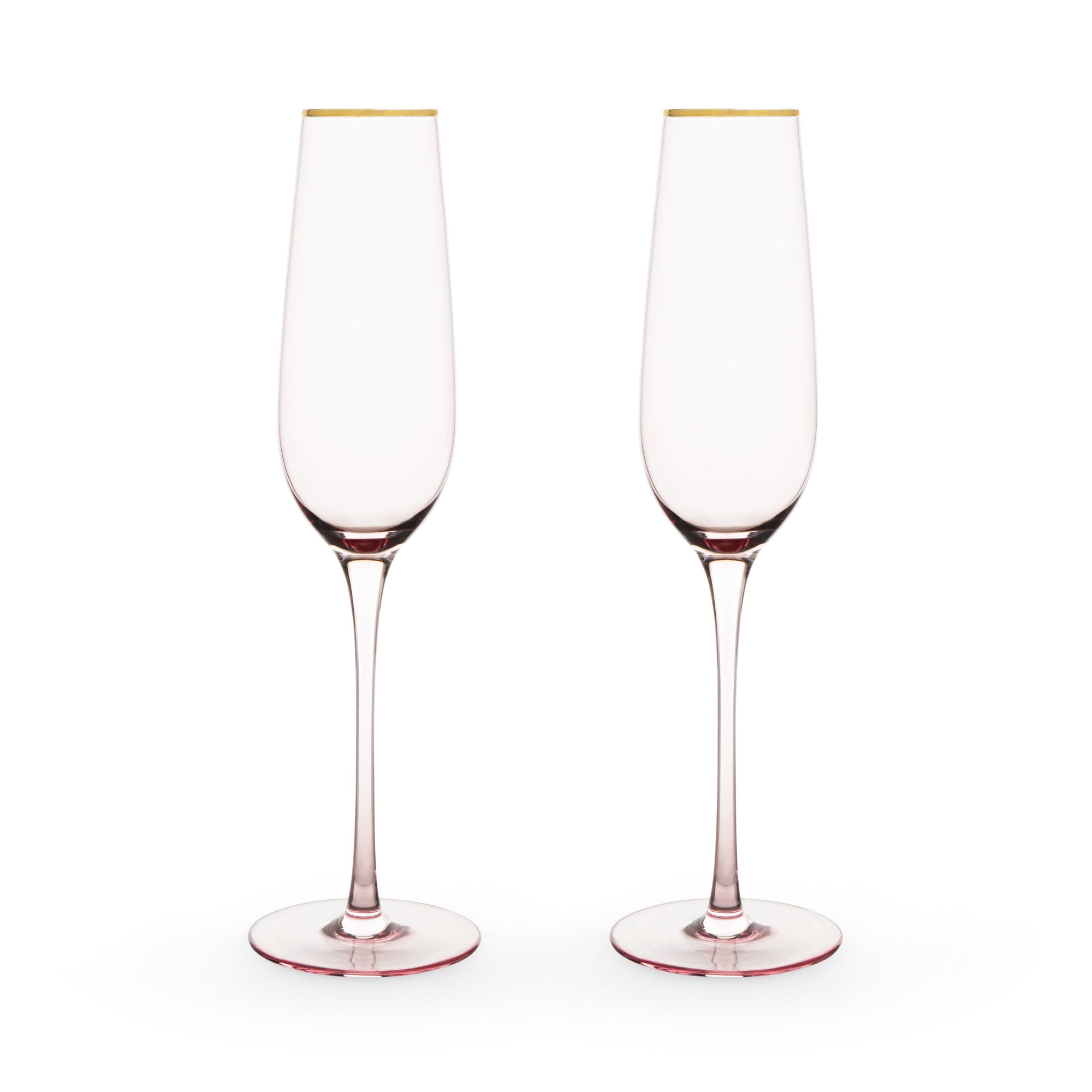Buy Pink Set of 2 Heart Champagne Flutes Set of 2 Flute Glasses from Next  USA