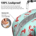thumbnail image 5 of Lunch Bag Lunch Box for Women Reusable Insulated Lunch Bags,Water-Resistant I Love Lobster Seafood Cooler Lunch Tote Bag, Large Capacity for Work Travel Picnic, 5 of 6