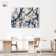 thumbnail image 3 of Gilded Blue Modern Glam Duo Acrylic Print Living Room Wall Art by Art Remedy, Ready to Hang, 30 x 45, 3 of 6