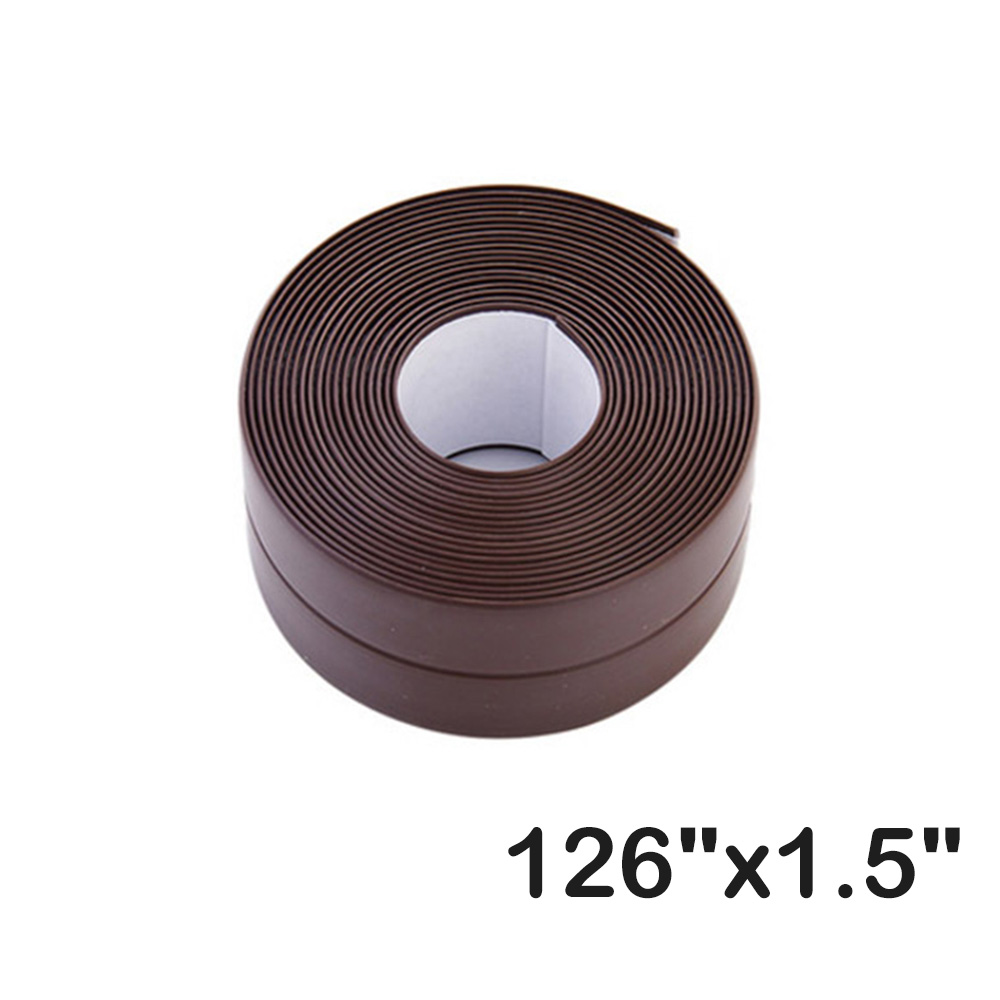 SEIWEI SelfAdhesive Sealing Caulk Tape, Strip PVC Waterproof Caulking