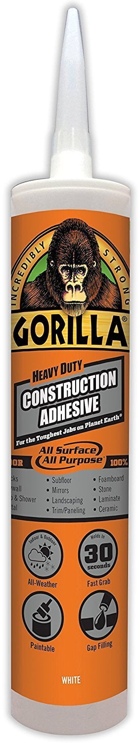 Gorilla Glue - Gorilla Heavy-Duty Grab Adhesive White 290ml 