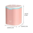 thumbnail image 3 of LACKUST Humidifiers for Bedroom,Mini USB Double Humidifier, Large Capacity Portable Humidifier for Home and Office,Pink, 3 of 4