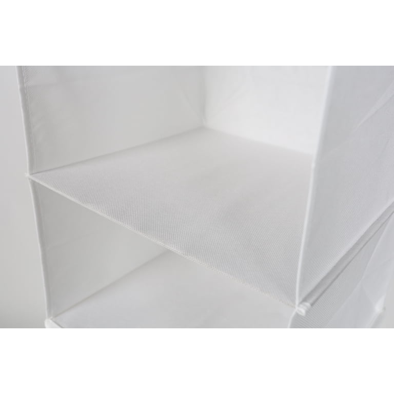 6-Shelf Hanging Closet Organizer with Velcro Straps photo 4