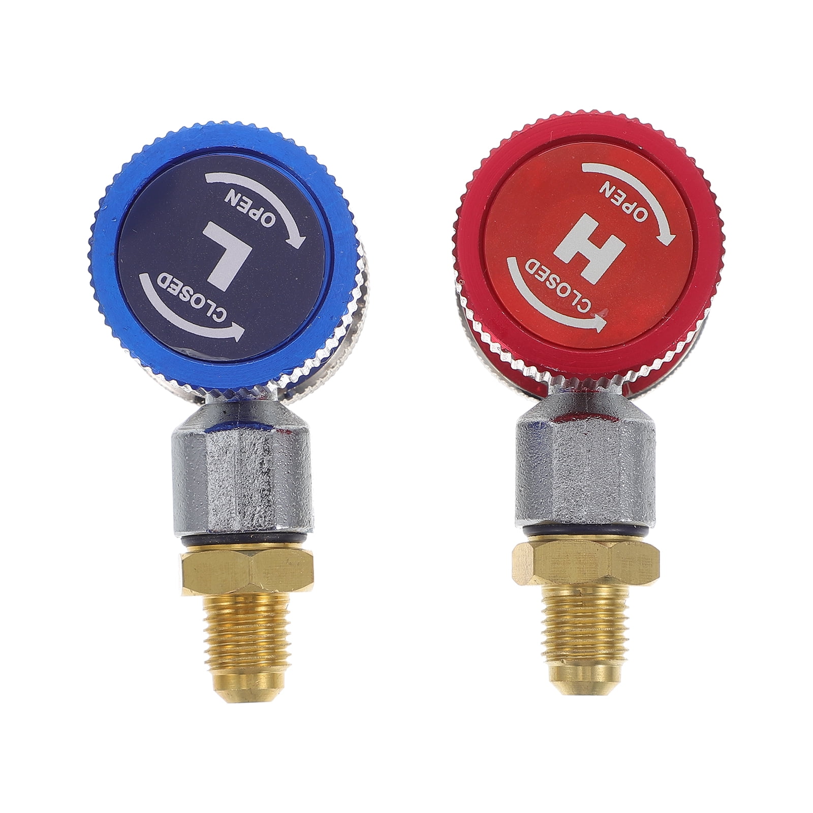 R134A Adapter Quick Coupler Connector Kit Ac Hose Recharge Fittings Gas