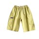 thumbnail image 1 of Odeerbi 3-12 Años Niños Niñas Pantalones Cortos Cargo Verano Bermudas de Pierna Ancha Pantalones Cortos de Algodón Deportivos de Trabajo Pantalones de Cinco Cuartos, 1 of 5