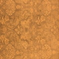 thumbnail image 1 of Ahgly Company Indoor Square Oriental Orange Industrial Area Rugs, 4' Square, 1 of 4