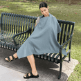 thumbnail image 6 of Comfy Cubs Muslin Nursing Cover with Adjustable Neck Strap - Pack of 1, Pacific Blue, 6 of 7