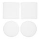 thumbnail image 2 of 4 moldes para posavasos cuadrados y redondos de resina, moldes de silicona pequeños para fundición de resina., 2 of 6