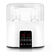Yadala Baby Bottle Warmer, Bottle Sterilizer, 7-in-1 Fast Bottle Warmer Food Heater & Defros, White