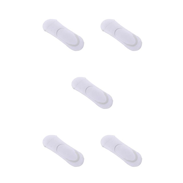 Sonducket 1 par de calcetines cortos invisibles transpirables finos de algodón para hombre, calcetines invisibles de verano, calcetines antideslizantes de Type5 NO5 Sonducket CBP010611