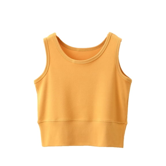 Women Built In Bra Tank Top Sleeveless Casual Racerback Ribbed Fitted Cami Shirt Athletic Lounge Summer Workout Tops