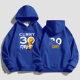 thumbnail image 5 of Sudadera con capucha Golden State Curry 30, jersey de baloncesto, Warriors, ropa deportiva informal para hombre y mujer, manga larga, estampado, con capucha, talla grande 6xl, 5 of 5