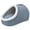 Blue, variant on Warm Nest Bed, Soft Cozy Pet Cave with Removable Cushion, Washable Semi-Enclosed Pet Bed with Non-Slip Base for Small and Medium Cats and Dogs