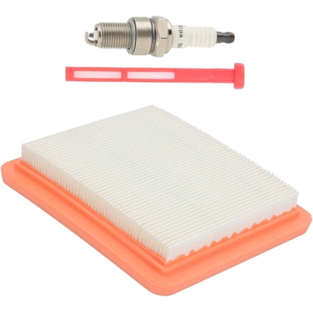 17211-Z8B-901 Air Filter for Honda GCV160 GCV160LAO GCV170 GCV170LA GCV190 GCV190LA GC190LA Lawn Mower Parts with GCV160 Fuel Filter Spark Plug Tune Up Kit