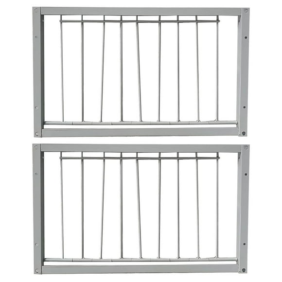 KAKOWELY 2Pcs Bird Cage Door Pigeon Supplies Pigeon Door Wire Bars Frame Entrance T Trap House Door,16.93"X10.24"X0.79"