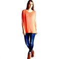thumbnail image 3 of Jack David Collection Piko Style Top 3/4 Sleeve Casual Neck T-Shirt Oversized of Shoulder, 3 of 3