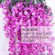thumbnail image 3 of Flores Artificiales de Glicina, Plantas Artificiales de Wisteria Colgantes, con cincha, Decoración para Hogar, Exterior, Boda, Jardín, Fiesta., 3 of 4