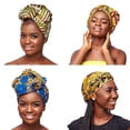 thumbnail image 5 of Wholesale  (Bulk) Ankara/Bogolan/Kente Headwrap Large- "70*20" Inches, 5 of 6