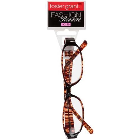 Foster Grant: Fashion Readers +2.50 Glasses, 1 ct