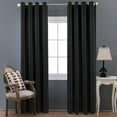 thumbnail image 3 of Blackout Curtain Panels Window Draperies 2 Pieces, Insulating Room Darkening Blackout Drapes for Bedroom, 3 of 7