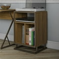 thumbnail image 2 of Novogratz Regal Turntable Stand / End Table, Walnut, 2 of 15