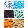 thumbnail image 1 of Ropa interior para niños BliBliTaTa, calzoncillos suaves de algodón sin etiquetas para bebés y niños pequeños, bóxers transpirables en tallas 2T, 3T, 4T, 5T, 6T, 7, 8, 10, 12 años, paquete de 6, 1 of 8