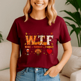 thumbnail image 4 of Wine Turkey Family WTF Funny Thanksgiving Gift, Thanksgiving Shirt,Turkey Tee,Holiday Gift ,Happy Thanksgiving Tshirt,Turkey Day,Family Gobble ,Pumpkin,, 4 of 5
