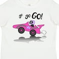 thumbnail image 4 of Inktastic Go Go Go Pink Racing Car Boys or Girls Toddler T-Shirt, 4 of 5
