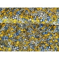 thumbnail image 4 of Circles Cobalt Metallic Cotton Fabric - Gustav Klimt for Robert Kaufman, 4 of 10