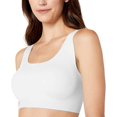 thumbnail image 2 of Bali Womens Comfort Revolution EasyLite Seamless Wirefree Bra, M, White, 2 of 2